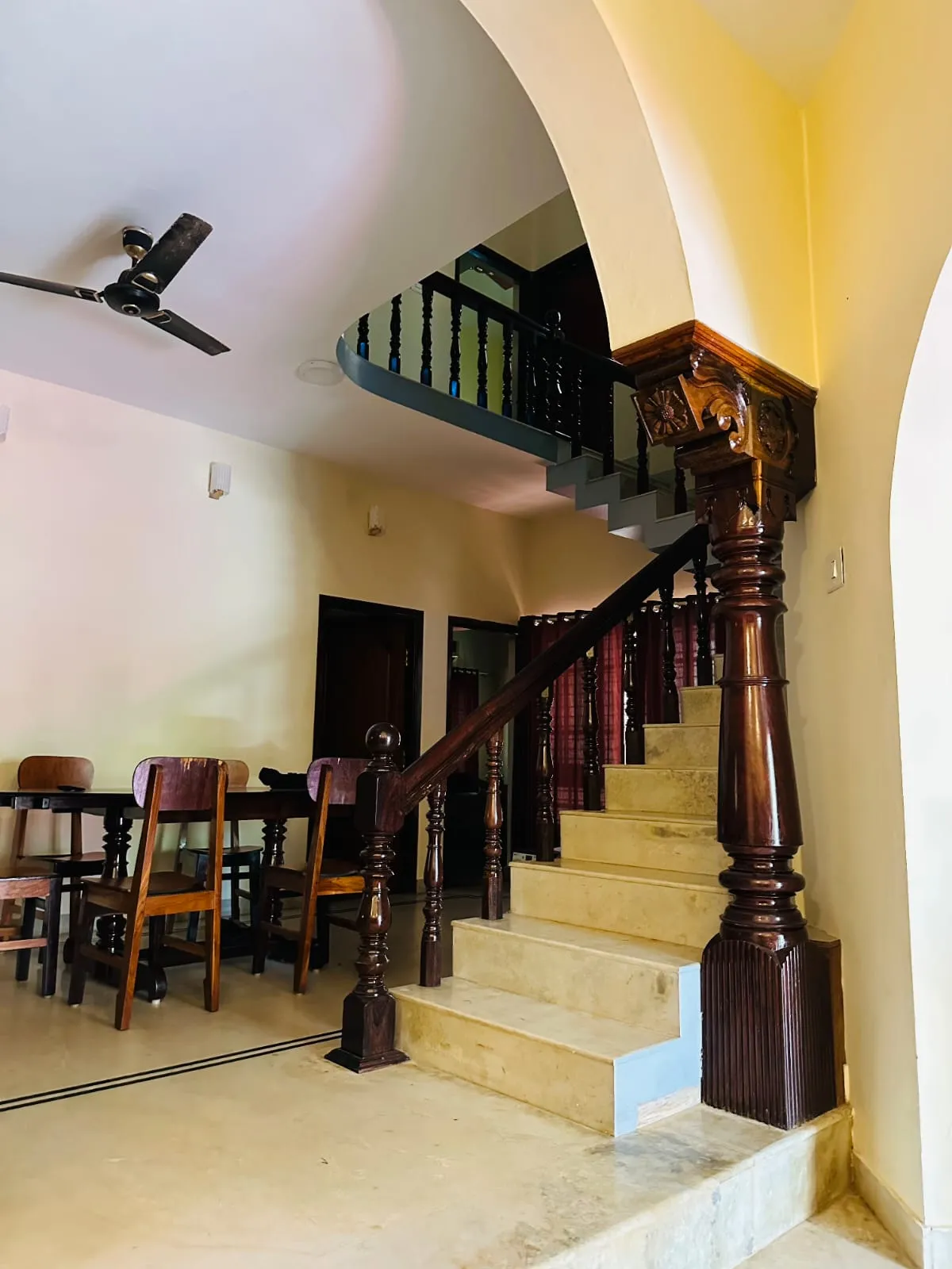 Villa Ground Floor Stairs